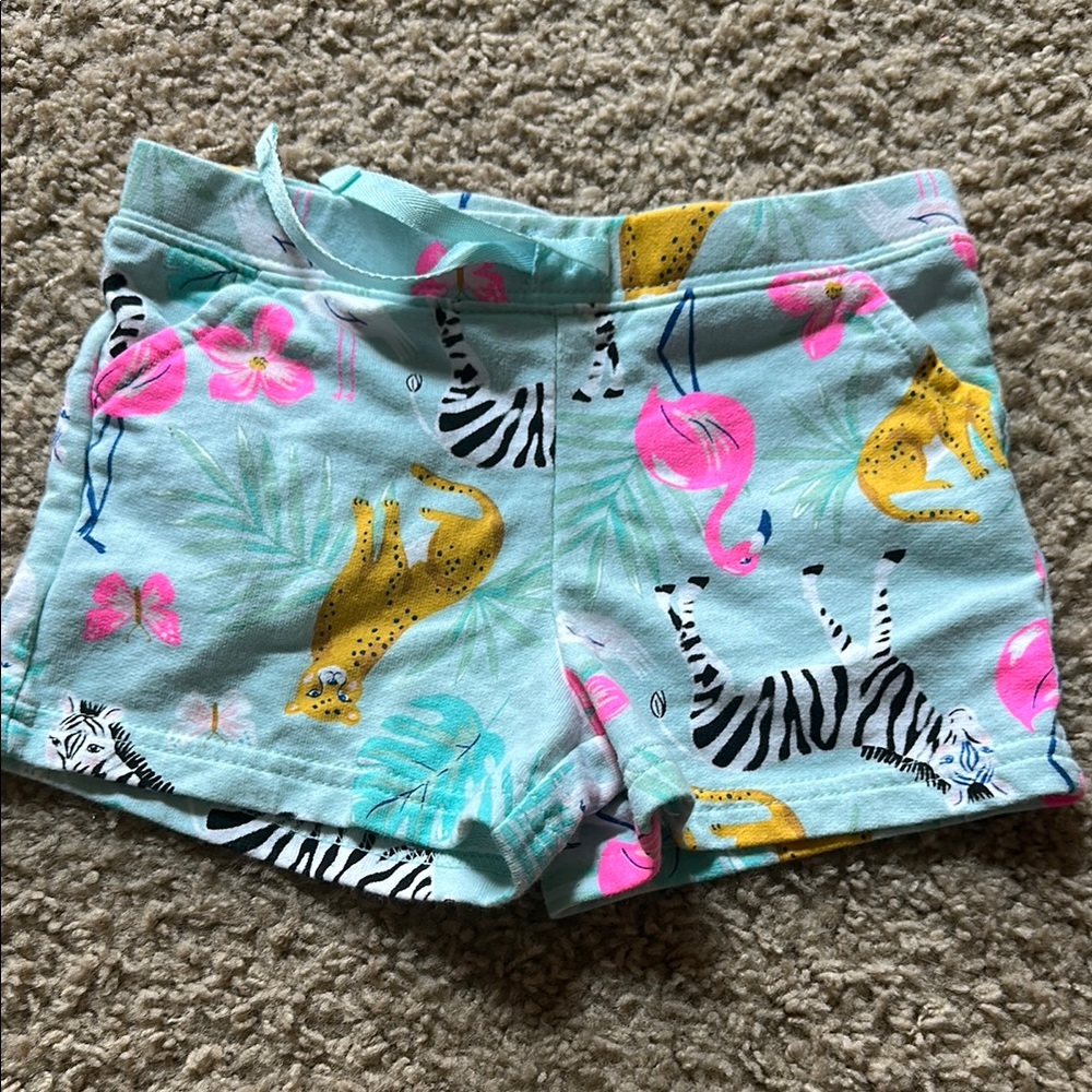 *4 for $15* Carters Jungle Print Shorts